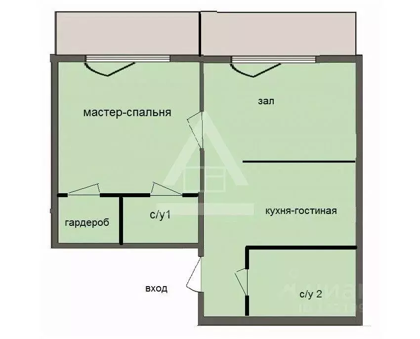 2-к кв. Челябинская область, Копейск ул. Ленина, 81 (65.0 м) - Фото 1