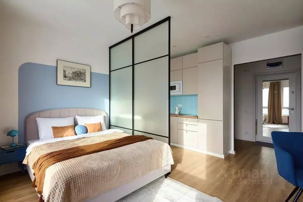 Студия Москва 2-й Нагатинский проезд, 6к1 (25.0 м) - Фото 1