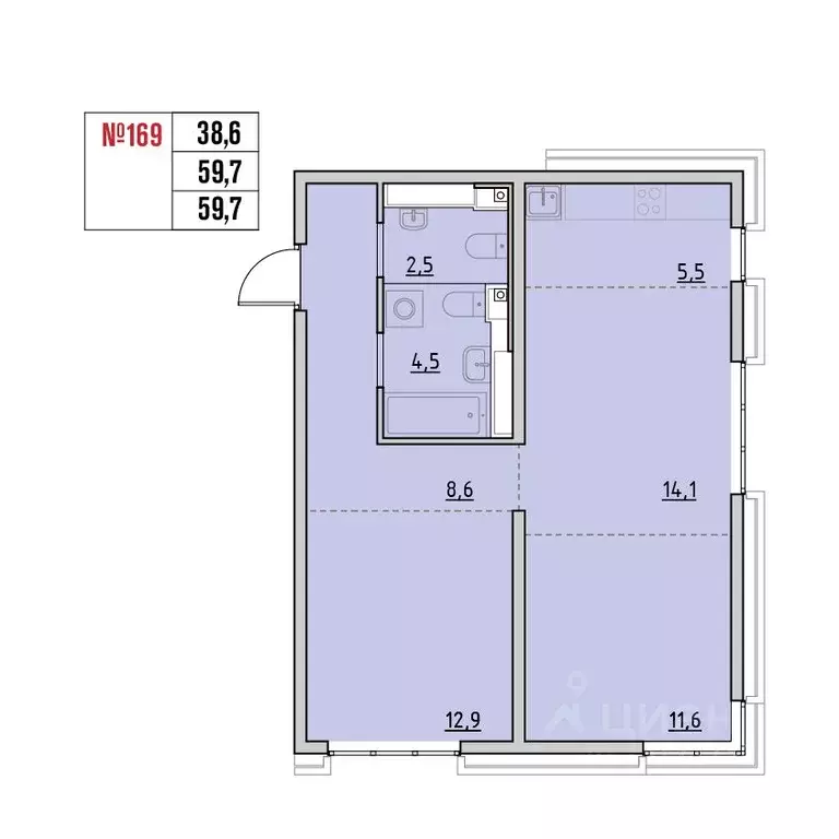 3-к кв. Иркутская область, Иркутский муниципальный округ, Маркова рп, ... - Фото 1