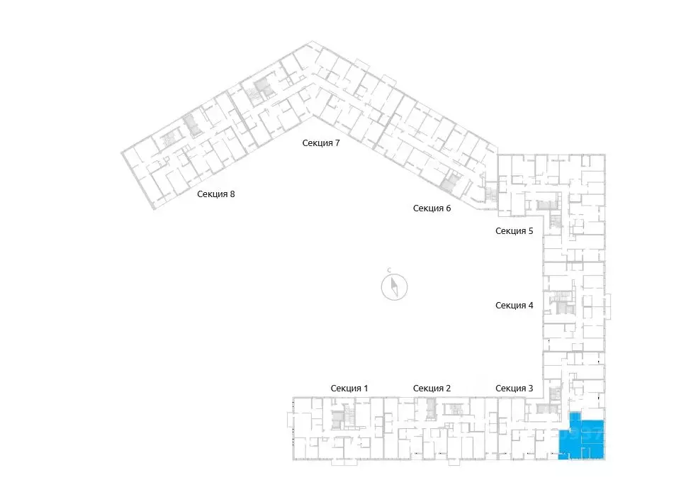3-к кв. Санкт-Петербург Белоостровская ул., 10к3 (97.0 м) - Фото 2