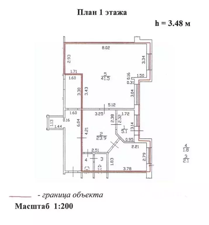 Офис в Санкт-Петербург 18-я Васильевского острова линия, 45 (74 м) - Фото 2