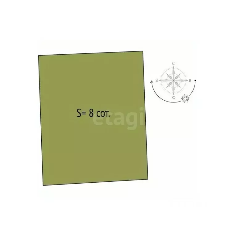 Участок в Новосибирская область, Новосибирский район, Кудряшовский ... - Фото 2