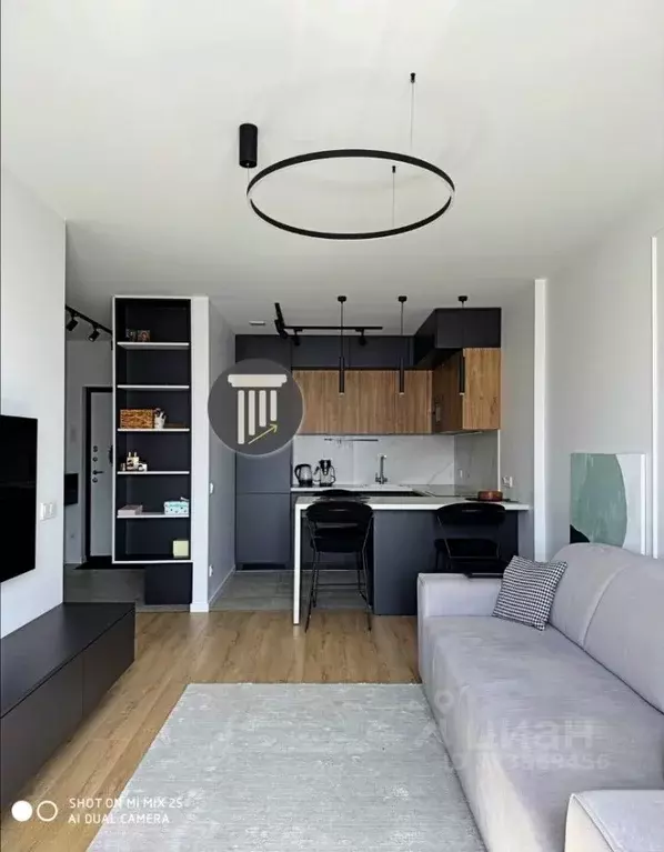 Студия Санкт-Петербург ул. Жуковского, 49Б (28.9 м) - Фото 1