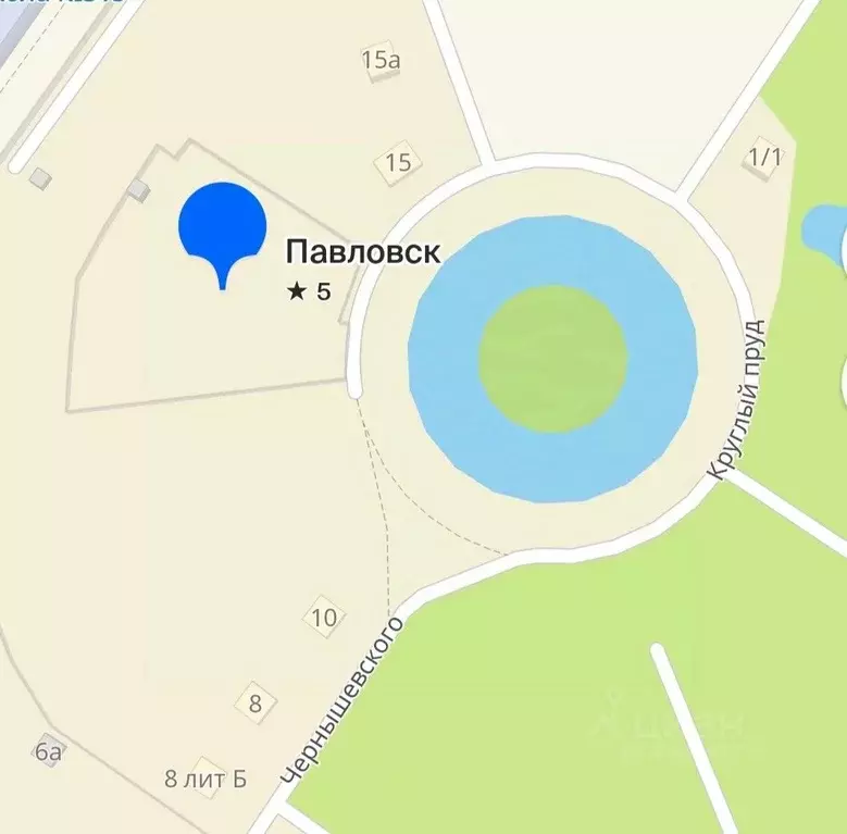 Участок в Санкт-Петербург, Санкт-Петербург, Павловск ул. Круглый пруд ... - Фото 2