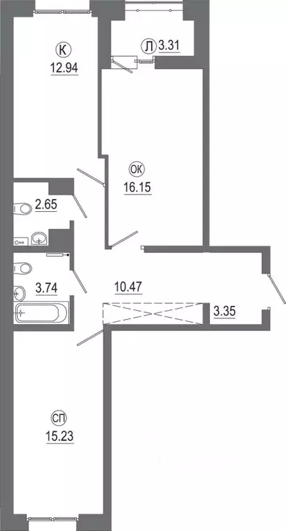 2-к кв. Иркутская область, Иркутск ИВАТУ городок, Авиатор жилой ... - Фото 1