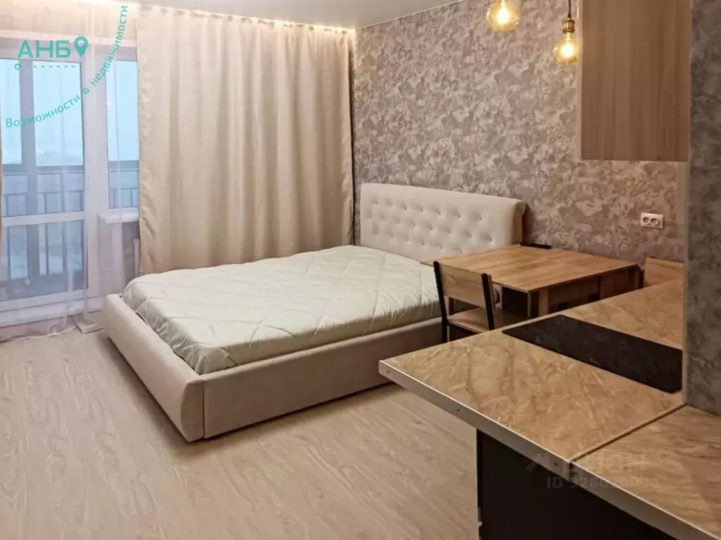 Студия Новосибирская область, Обь Октябрьская ул., 5 (27.0 м) - Фото 2