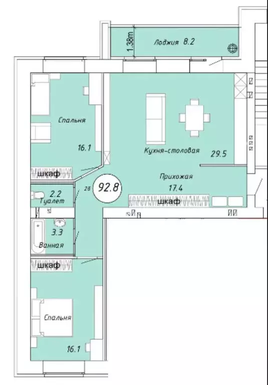 3-комнатная квартира: Йошкар-Ола, улица Льва Толстого, 10 (92.5 м) - Фото 0