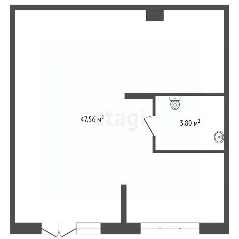 Помещение свободного назначения в Тюменская область, Тюмень ул. ... - Фото 1