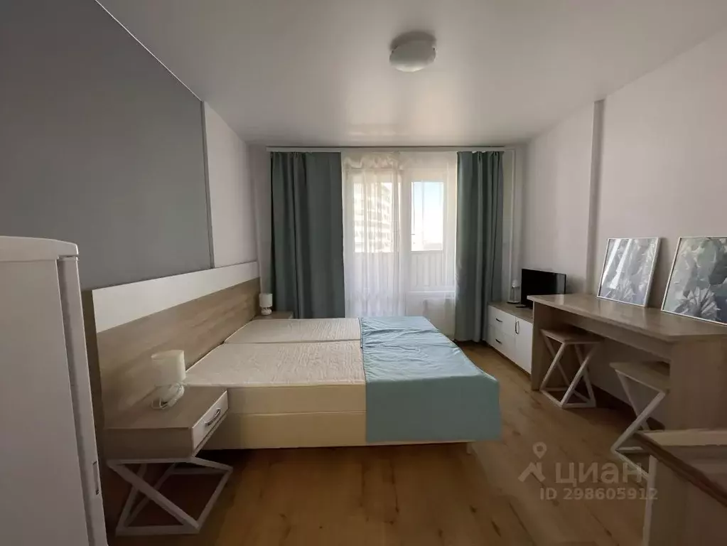 Студия Санкт-Петербург бул. Александра Грина, 3 (25.0 м) - Фото 2