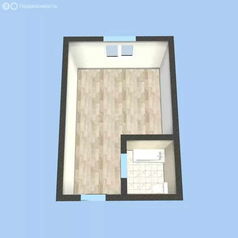 Квартира-студия: Арсеньев, Октябрьская улица, 18/1 (22.5 м) - Фото 2