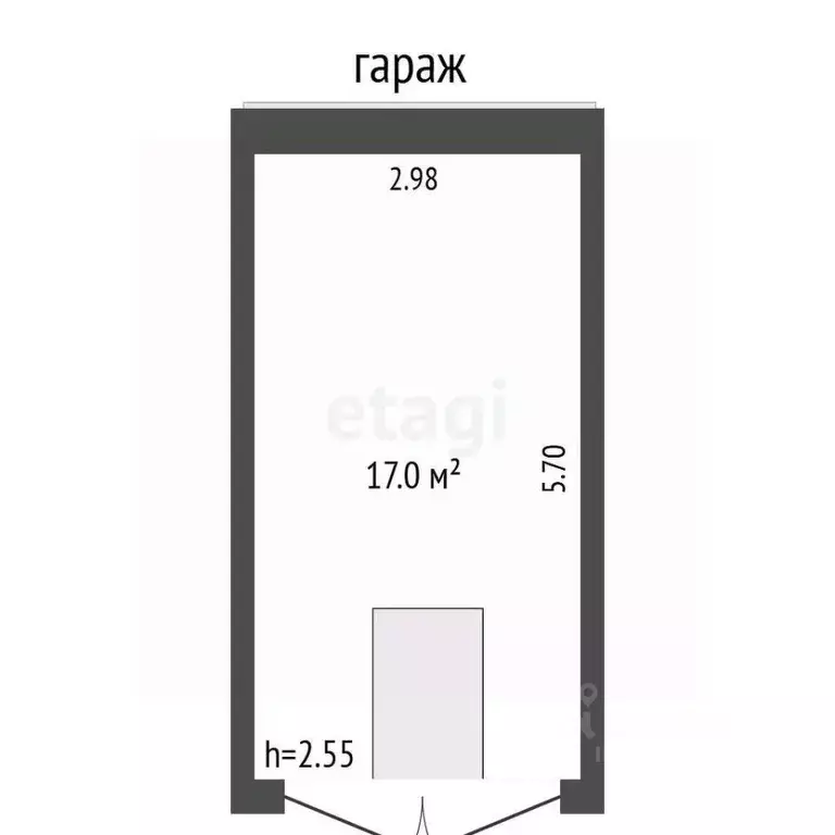 Гараж в Краснодарский край, Новороссийск ГСК 34 тер., с391 (21 м) - Фото 1
