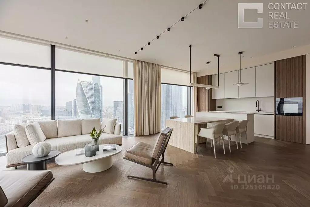 4-к кв. Москва Краснопресненская наб., 14Ак1 (130.0 м) - Фото 1