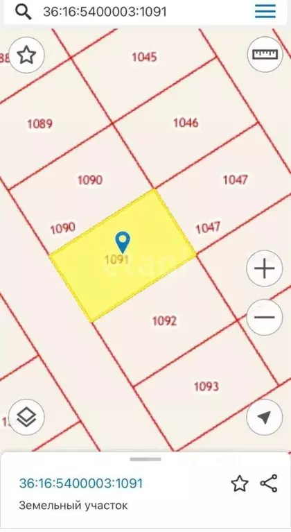 Участок в Воронежская область, с. Новая Усмань ул. Севастопольская ... - Фото 1