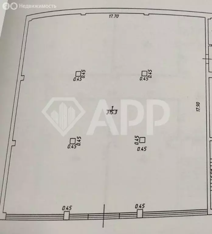 Помещение свободного назначения (310 м) - Фото 1