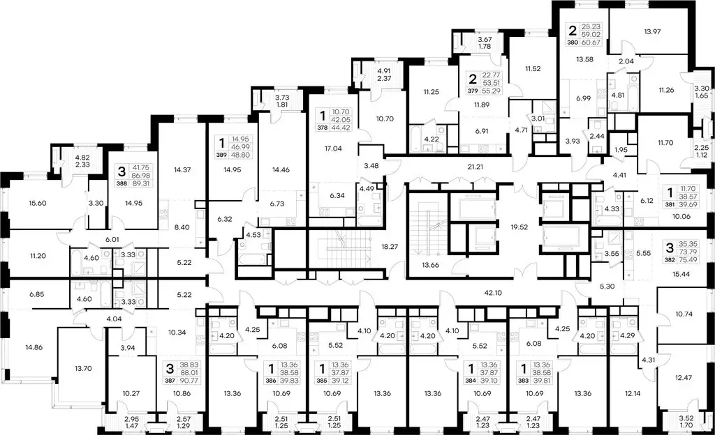 3-комнатная квартира: Нижний Новгород, ЖК Глоракс Премиум Черниговская ... - Фото 2