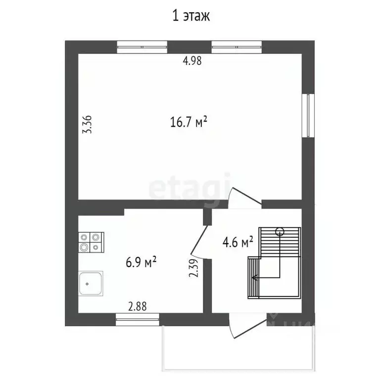 Дом в Ханты-Мансийский АО, Сургут Энергетик-4 садовое товарищество, ... - Фото 1