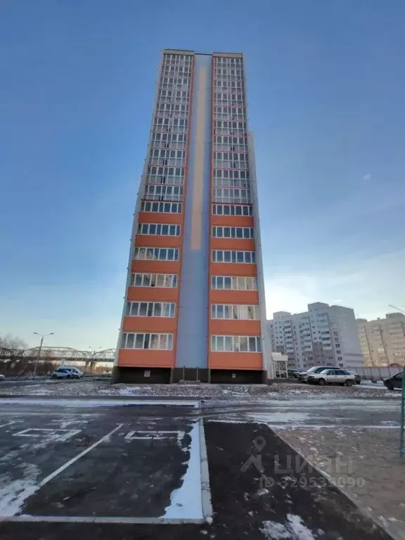 1-к кв. Омская область, Омск ул. Леонида Маслова, 7 (57.0 м) - Фото 2
