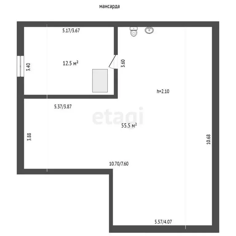 3-комнатная квартира: Краснодар, Красная улица, 74 (144 м) - Фото 1