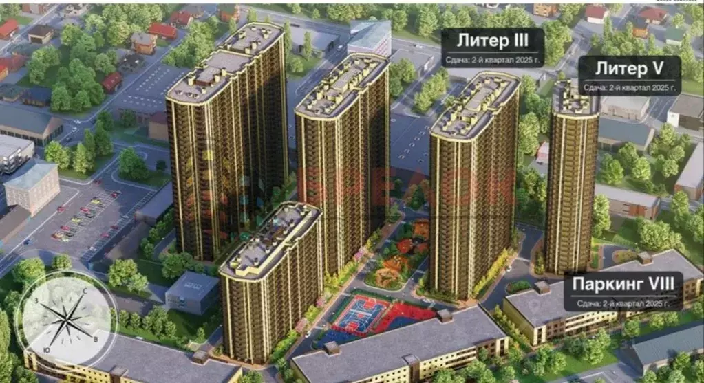 Студия Ростовская область, Ростов-на-Дону Кировский просп., 89 (25.0 ... - Фото 1