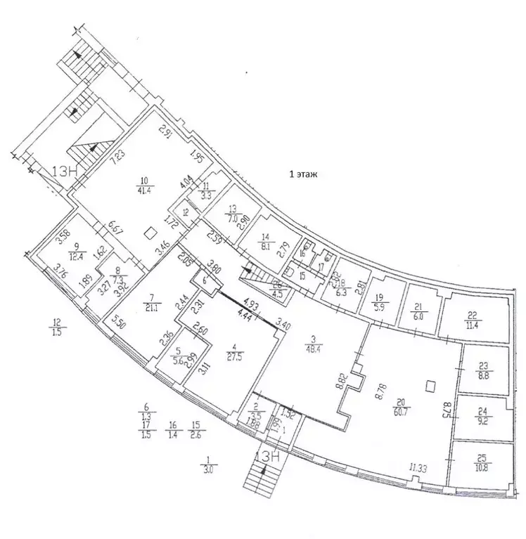 Офис в Санкт-Петербург Литовская ул., 17А (585 м) - Фото 1