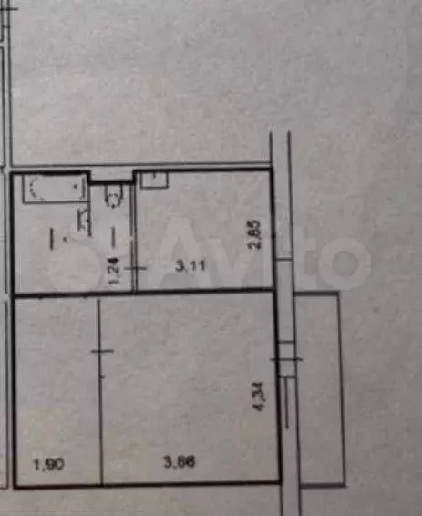 1-к. квартира, 40 м, 7/10 эт. - Фото 0