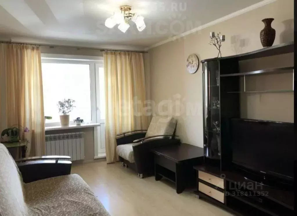 3-к кв. Сахалинская область, Южно-Сахалинск Тихоокеанская ул., 36 ... - Фото 0
