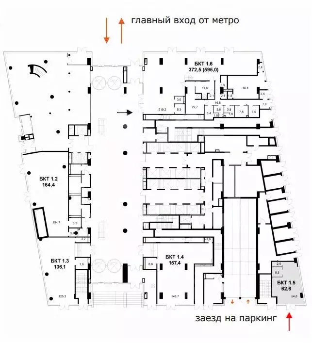 Торговая площадь в Москва ул. Шеногина, вл2/11 (63 м) - Фото 1