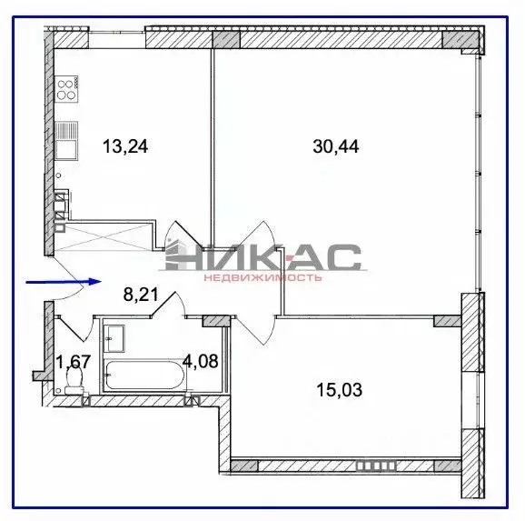 2-к кв. Ярославская область, Ярославль ул. Максимова, 7А (72.1 м) - Фото 2
