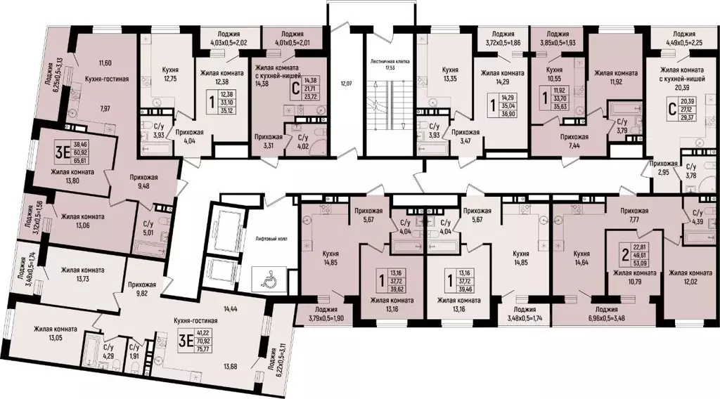 Студия Краснодарский край, Краснодар ул. Михаила Барибана (29.37 м) - Фото 1