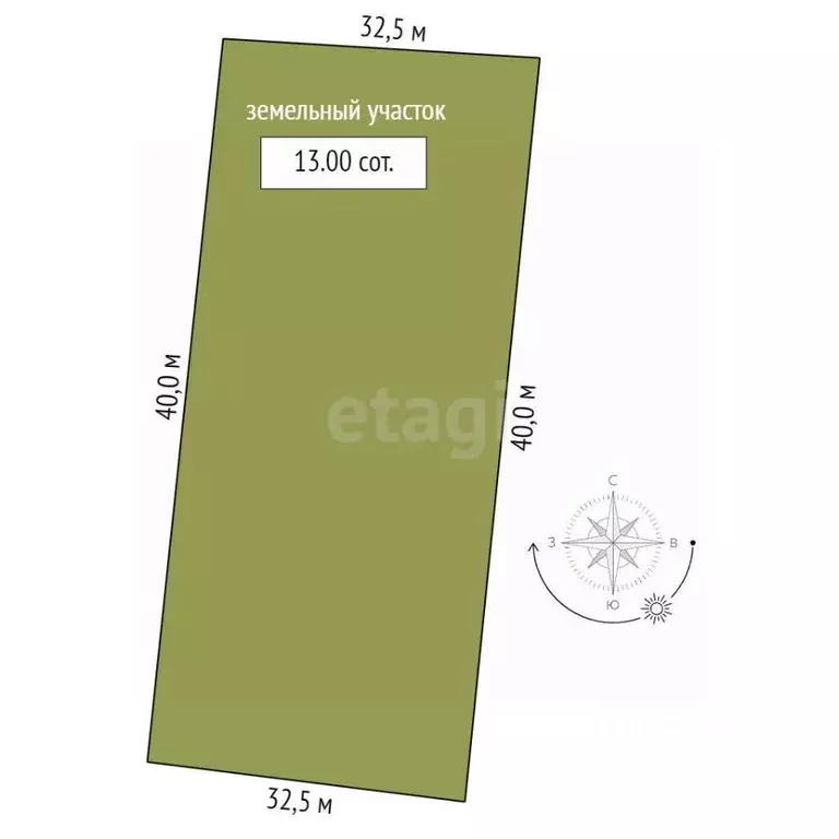 Участок в Брянская область, Брянский район, Отрадненское с/пос, с. ... - Фото 2