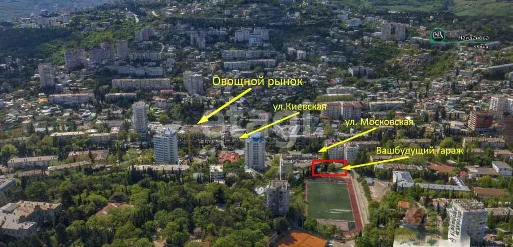 Гараж в Крым, Ялта ул. Калинникова, 4 (30 м) - Фото 1