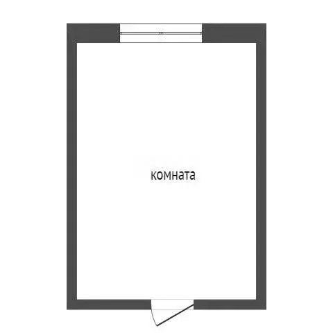 1к в -комнатной квартире (17.9 м) - Фото 1