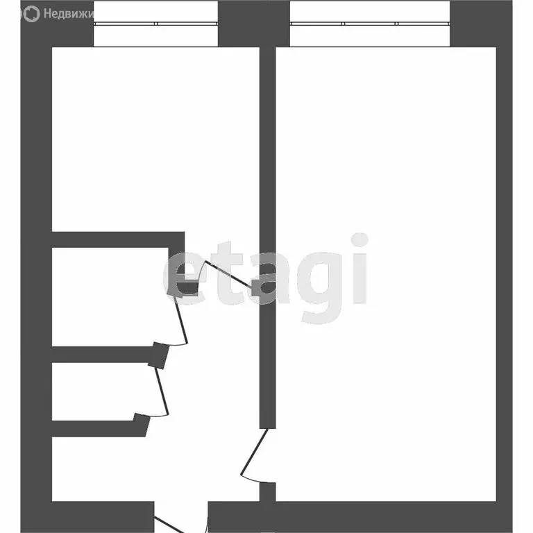 1-комнатная квартира: Томск, Алтайская улица, 105 (30.5 м) - Фото 1