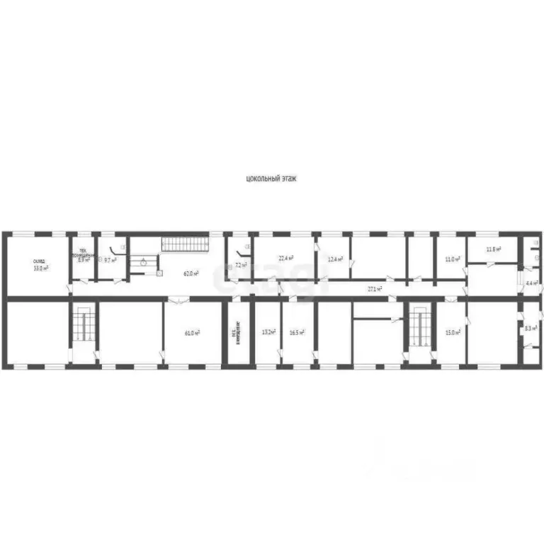Помещение свободного назначения в Крым, Феодосия ул. Галерейная, 21 ... - Фото 2
