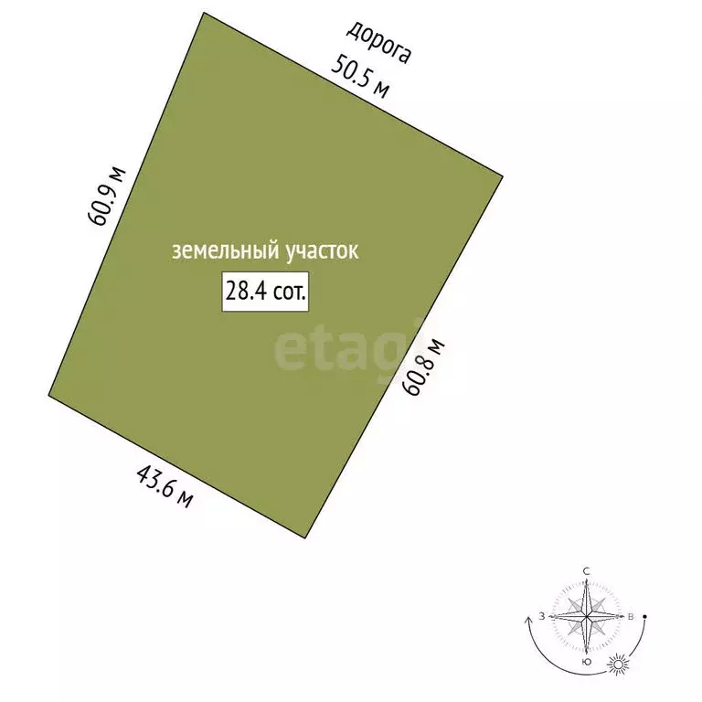 Дом в посёлок Александровская, Полевая улица (603 м) - Фото 2