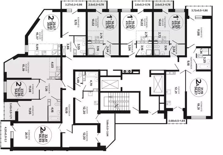 2-к кв. Краснодарский край, Краснодар Музыкальный мкр, ул. Имени И.И. ... - Фото 2