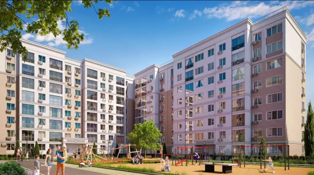 2-к кв. Крым, Феодосия ш. Симферопольское, 48к1 (53.1 м) - Фото 1