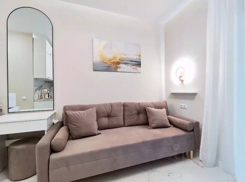 1-к кв. Краснодарский край, Сочи Бытха мкр, ул. Ясногорская, 16/2к11 ... - Фото 1