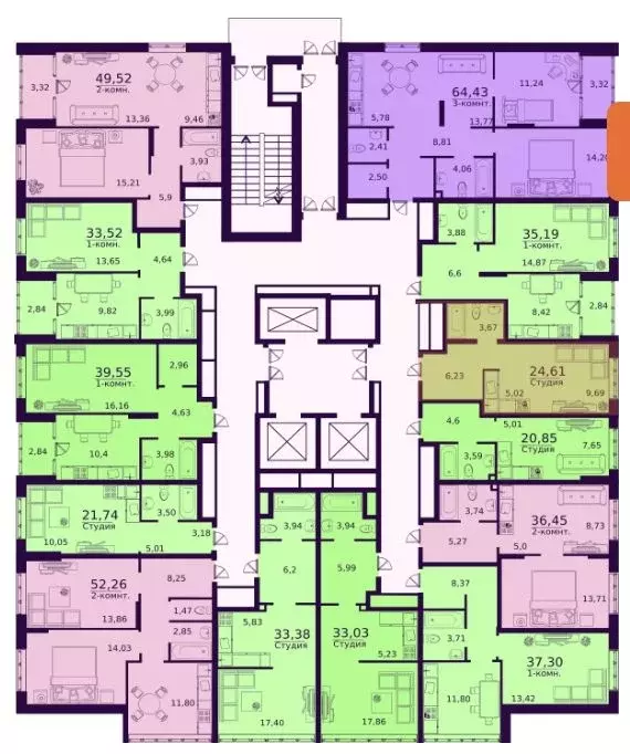 1-к кв. Ульяновская область, Ульяновск ул. Народного учителя Латышева, ... - Фото 2