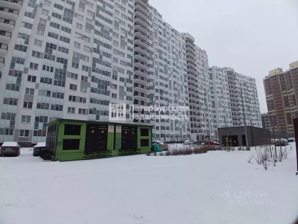 1-к кв. Ленинградская область, Мурино Всеволожский район, бул. ... - Фото 0