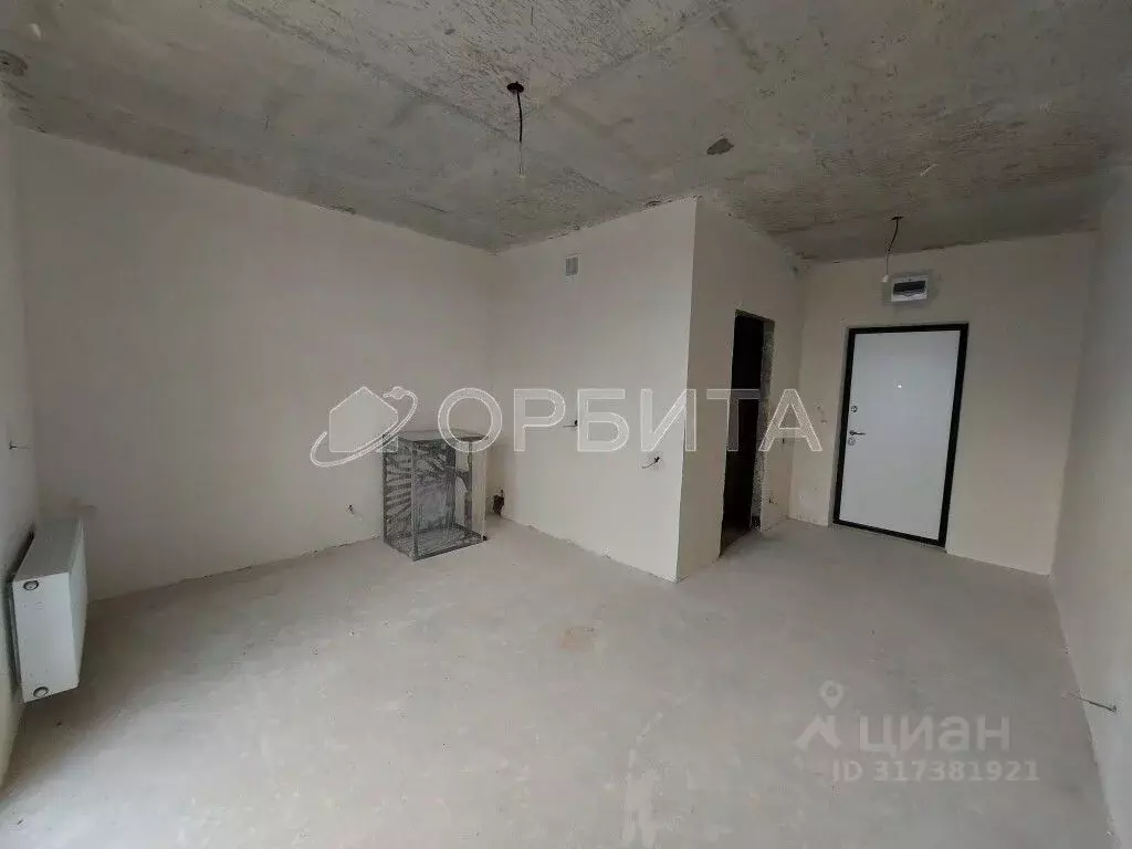 Студия Тюменская область, Тюмень ул. Краснооктябрьская, 16 (23.4 м) - Фото 0