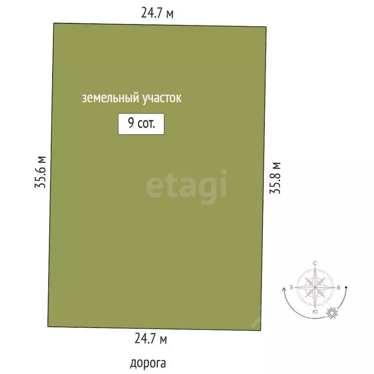 Участок в Тюменская область, Нижнетавдинский муниципальный округ, ... - Фото 2