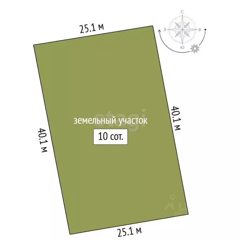 Участок в Ленинградская область, Всеволожский район, Рахьинское ... - Фото 2