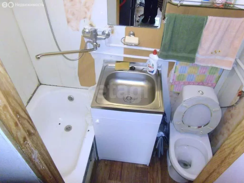 Квартира-студия: Томск, улица Беринга, 13/3 (12 м) - Фото 1