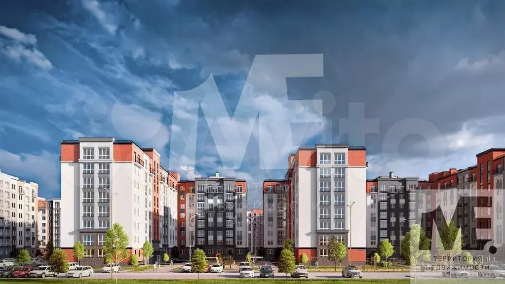 1-к. квартира, 42,6 м, 8/8 эт. - Фото 0