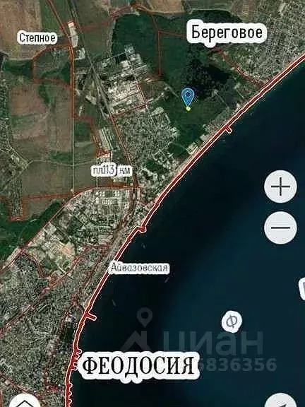 Участок в Крым, Феодосия ул. Алуштинская (6.0 сот.) - Фото 1