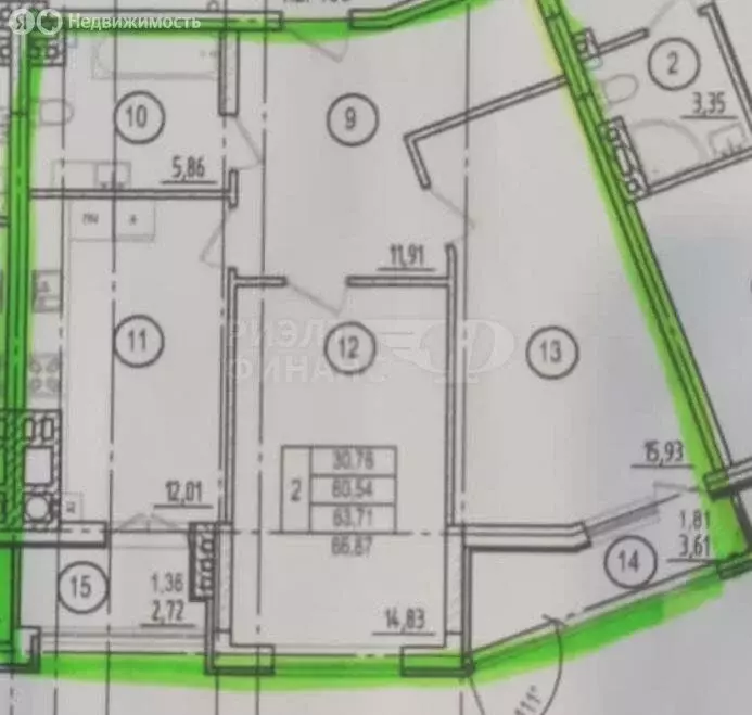 2-комнатная квартира: Калининград, улица Генерал-фельдмаршала ... - Фото 1