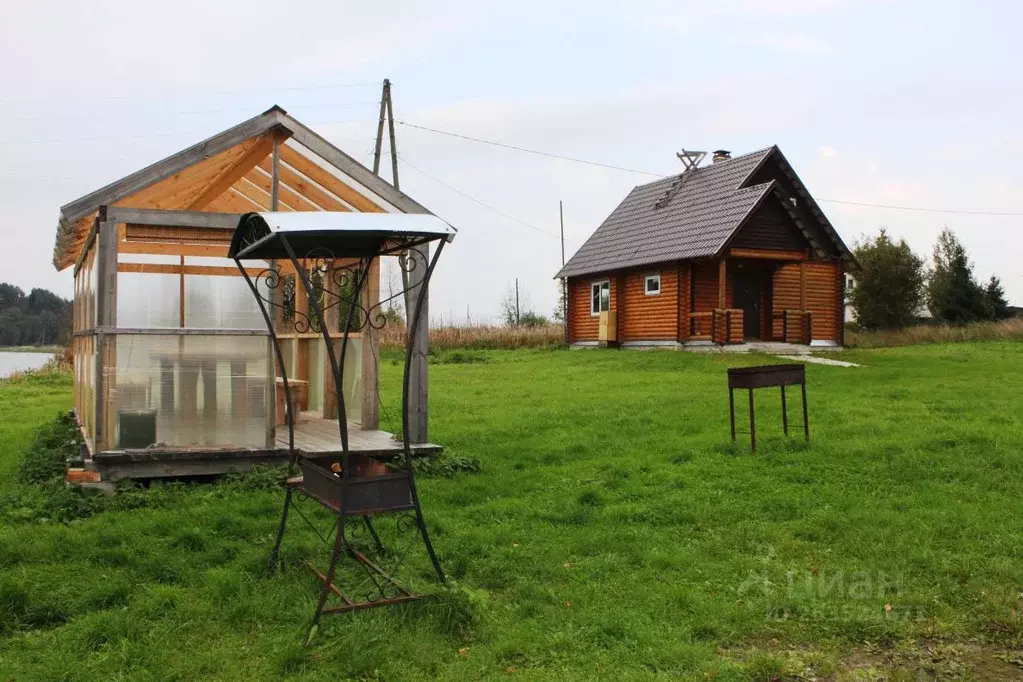 Дом в Карелия, Олонецкий район, Ильинское с/пос, д. Устье Тулоксы  (90 ... - Фото 1