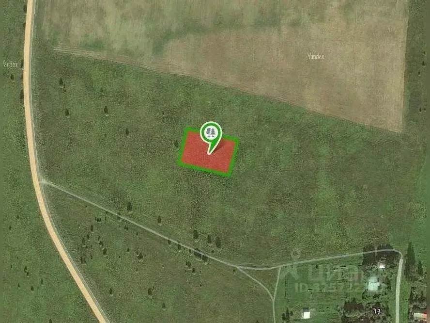 Участок в Ленинградская область, Волосовский район, Большеврудское ... - Фото 1