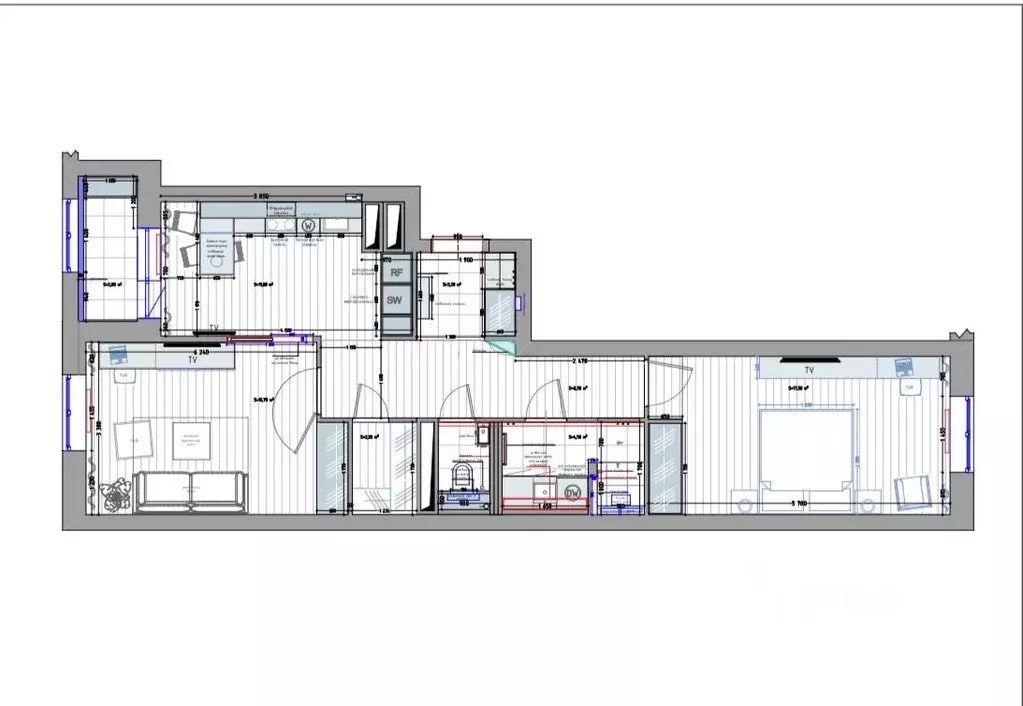 2-к кв. Санкт-Петербург Московский просп., 73к5 (64.3 м) - Фото 2